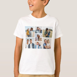 Erstellen Sie Ihre eigene 7 FotoCollage T-Shirt