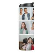Erstellen Sie Ihre eigene 7 FotoCollage Thermosbecher (Nach links gedreht)