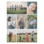 Erstellen Sie Ihre eigene 7 FotoCollage Tischdecke (Vorderseite)