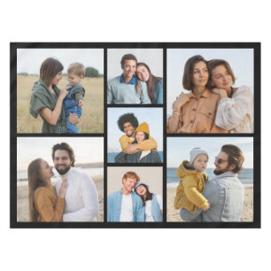 Erstellen Sie Ihre eigene 7 FotoCollage Tischdecke