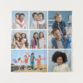 Erstellen Sie Ihre eigene 7 FotoCollage Wandteppich (Vorderseite)