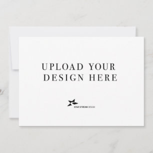 Erstellen Sie Ihre eigene 7x5 Landschaft Einladung