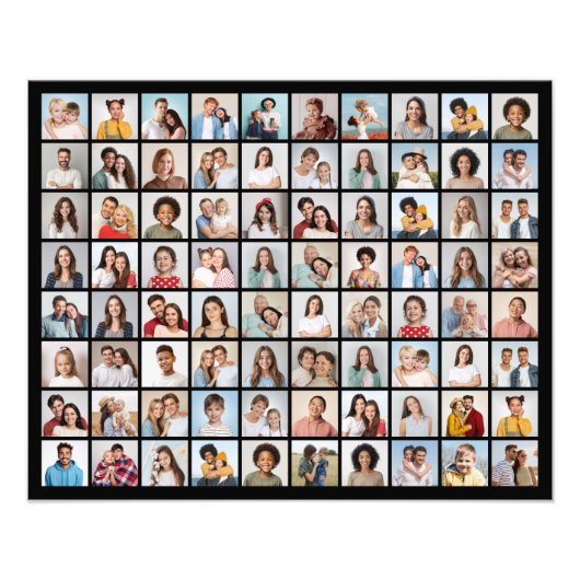 Erstellen Sie Ihre eigene 80 Foto Collage Foto Erw (Vorne)