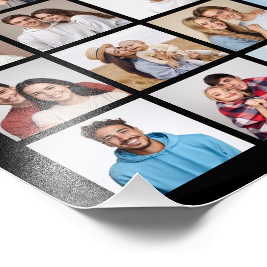 Erstellen Sie Ihre eigene 80 Foto Collage Foto Erw (Ecke)
