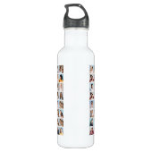 Erstellen Sie Ihre eigene 80-FotoCollage Edelstahlflasche (Rückseite)