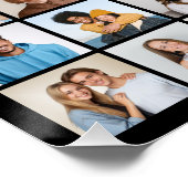 Erstellen Sie Ihre eigene 80-FotoCollage Poster (Ecke)