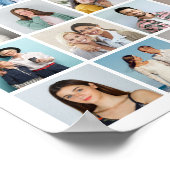 Erstellen Sie Ihre eigene 80-FotoCollage Poster (Ecke)