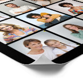 Erstellen Sie Ihre eigene 80-FotoCollage Poster (Ecke)