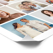 Erstellen Sie Ihre eigene 80-FotoCollage Poster (Ecke)