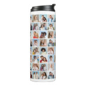 Erstellen Sie Ihre eigene 80-FotoCollage Thermosbecher (Nach links gedreht)