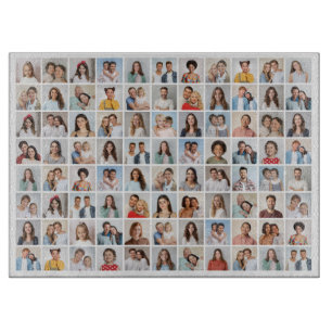 Erstellen Sie Ihre eigene 88-Foto-Collage Schneidebrett