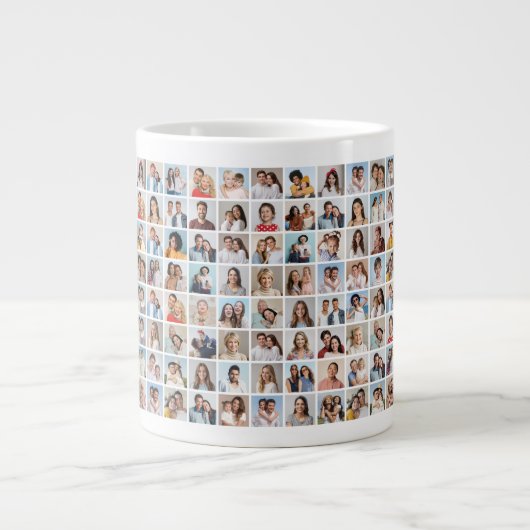 Erstellen Sie Ihre eigene 88 FotoCollage Jumbo-Tasse (Vorderseite)