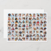 Erstellen Sie Ihre eigene 88 FotoCollage Mitteilungskarte (Vorne/Hinten)