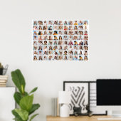 Erstellen Sie Ihre eigene 88 FotoCollage Poster (Heimbüro)
