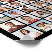 Erstellen Sie Ihre eigene 88 FotoCollage Poster (Ecke)