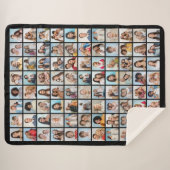 Erstellen Sie Ihre eigene 88 FotoCollage Sherpadecke (Vorderseite (Horizontal))