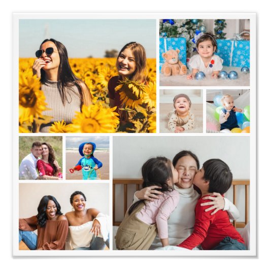 Erstellen Sie Ihre eigene 8 Foto Collage Foto Erwe (Vorne)