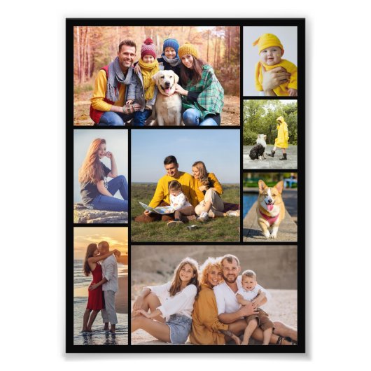 Erstellen Sie Ihre eigene 8 Foto Collage Foto Erwe (Vorne)