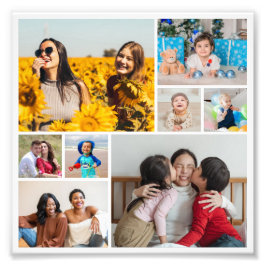 Erstellen Sie Ihre eigene 8 Foto Collage Foto Erwe