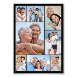 Erstellen Sie Ihre eigene 8 Foto Collage Foto Erwe
