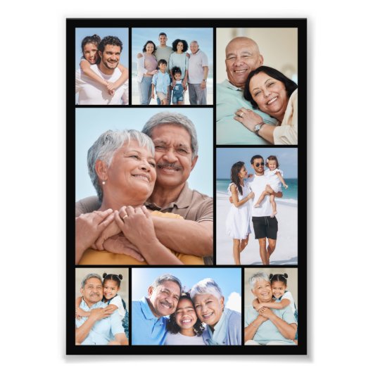 Erstellen Sie Ihre eigene 8 Foto Collage Foto Erwe (Vorne)