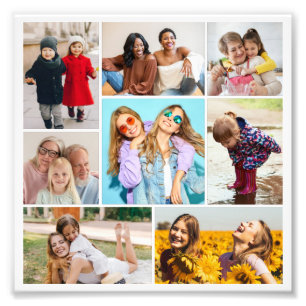 Erstellen Sie Ihre eigene 8 Foto Collage Foto Erwe