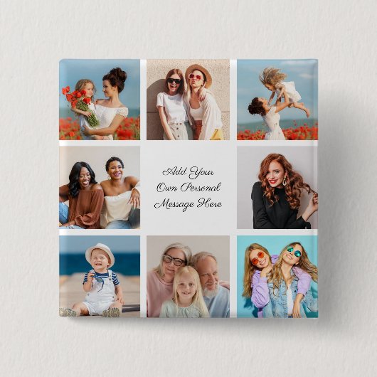 Erstellen Sie Ihre eigene 8-Foto-Collage Hinzufüge Button (Vorderseite)