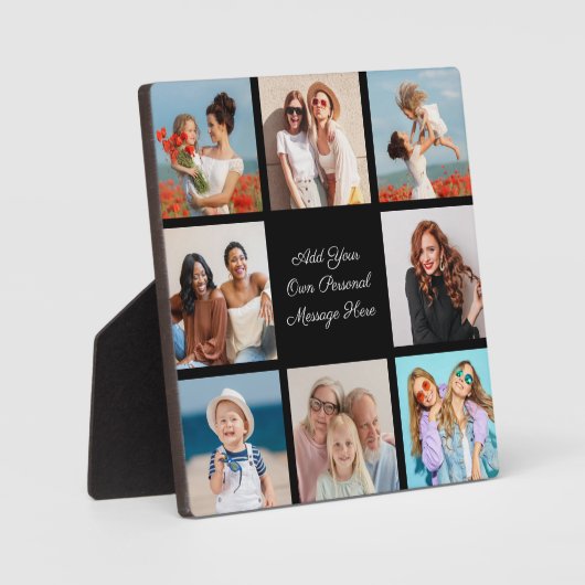 Erstellen Sie Ihre eigene 8-Foto-Collage Hinzufüge Fotoplatte (Vorderseite)