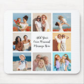 Erstellen Sie Ihre eigene 8-Foto-Collage Hinzufüge Mousepad (Vorne)