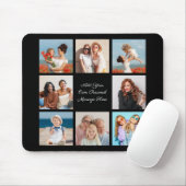 Erstellen Sie Ihre eigene 8-Foto-Collage Hinzufüge Mousepad (Mit Mouse)