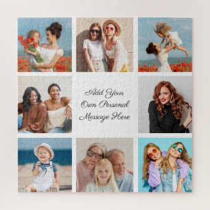 Erstellen Sie Ihre eigene 8-Foto-Collage Hinzufüge Puzzle