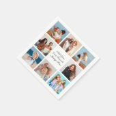 Erstellen Sie Ihre eigene 8-Foto-Collage Hinzufüge Serviette (Ecke)