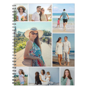 Erstellen Sie Ihre eigene 8-Foto-Collage Notizblock