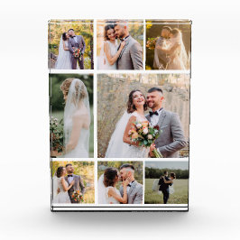 Erstellen Sie Ihre eigene 8-Foto-Hochzeitskollekti Fotoblock