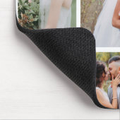 Erstellen Sie Ihre eigene 8-Foto-Hochzeitskollekti Mousepad (Ecke)