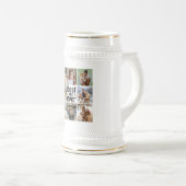 Erstellen Sie Ihre eigene 8-FotoCollage Bester Vat Bierglas (VorderseiteRechts)