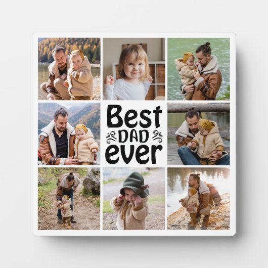 Erstellen Sie Ihre eigene 8-FotoCollage Bester Vat Fotoplatte (Vorderseite)