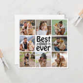 Erstellen Sie Ihre eigene 8-FotoCollage Bester Vat Karte (Vorderseite/Rückseite Beispiel)