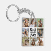 Erstellen Sie Ihre eigene 8-FotoCollage Bester Vat Schlüsselanhänger (Vorderseite links)