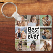 Erstellen Sie Ihre eigene 8-FotoCollage Bester Vat Schlüsselanhänger (Vorderseite)