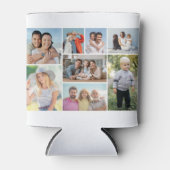 Erstellen Sie Ihre eigene 8 FotoCollage Dosenkühler (Vorderseite)