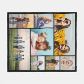 Erstellen Sie Ihre eigene 8 FotoCollage Fleecedecke (Vorderseite (Horizontal))