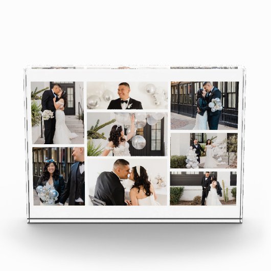 Erstellen Sie Ihre eigene 8 FotoCollage Fotoblock (Vorderseite)