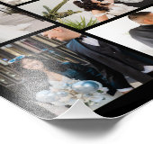 Erstellen Sie Ihre eigene 8 FotoCollage Fotodruck (Ecke)