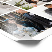 Erstellen Sie Ihre eigene 8 FotoCollage Fotodruck (Ecke)