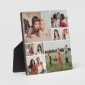 Erstellen Sie Ihre eigene 8 FotoCollage Fotoplatte (Vorderseite)