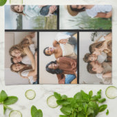 Erstellen Sie Ihre eigene 8 FotoCollage Geschirrtuch (Gefaltet)