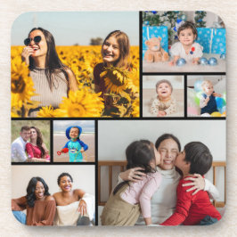 Erstellen Sie Ihre eigene 8 FotoCollage Getränkeuntersetzer