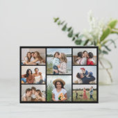 Erstellen Sie Ihre eigene 8 FotoCollage Karte (Stehend Vorderseite)