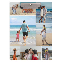 Erstellen Sie Ihre eigene 8 FotoCollage Klemmbrett